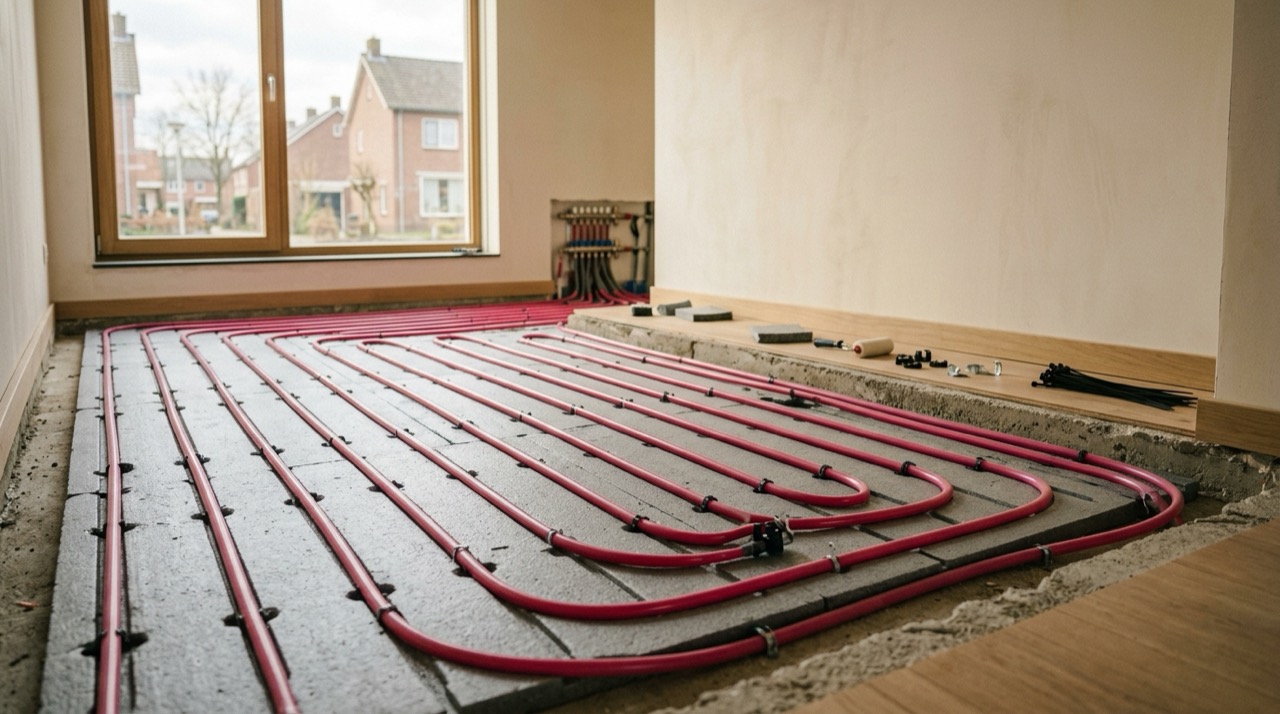 Vloerverwarming kosten in een bestaande woning (2026): de eerlijke gids